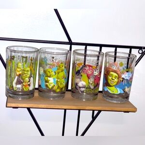 Y2K McDonald’s Shrek Set of 4 Glasses